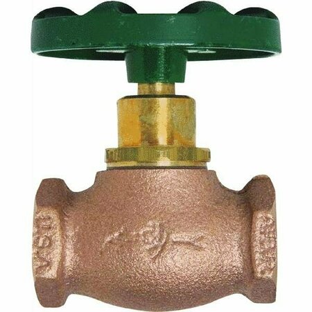 ARROWHEAD BRASS #825BCLF 3/4 in.FPT Stop Valve CF430